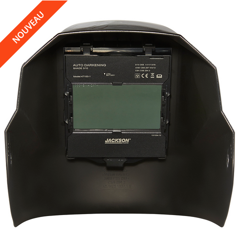 Casque De Soudeur Auto-obscurcissant – Gamme Ombres 4/5-9/9-13, Solaire + Batterie
